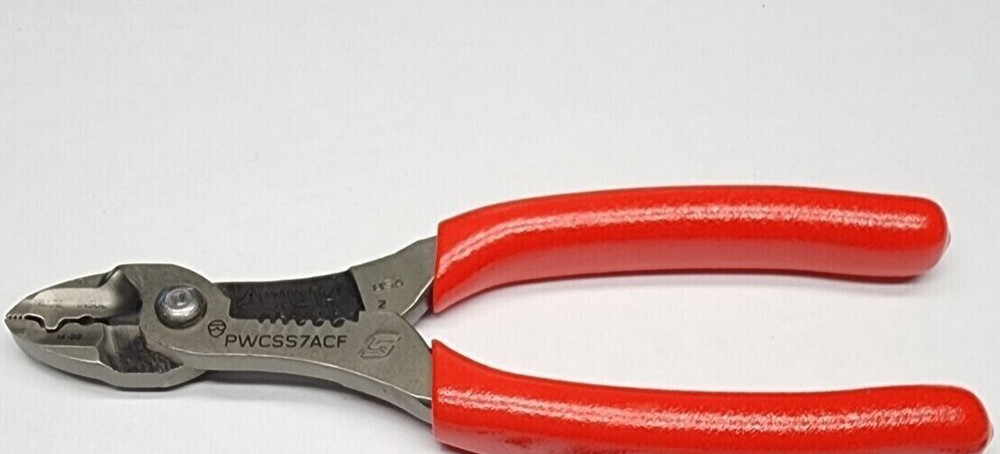 SNAP ON TOOLS USA PL5ESWIRESTRIP 5pc RED Essential Wire Stripper Set NEW +