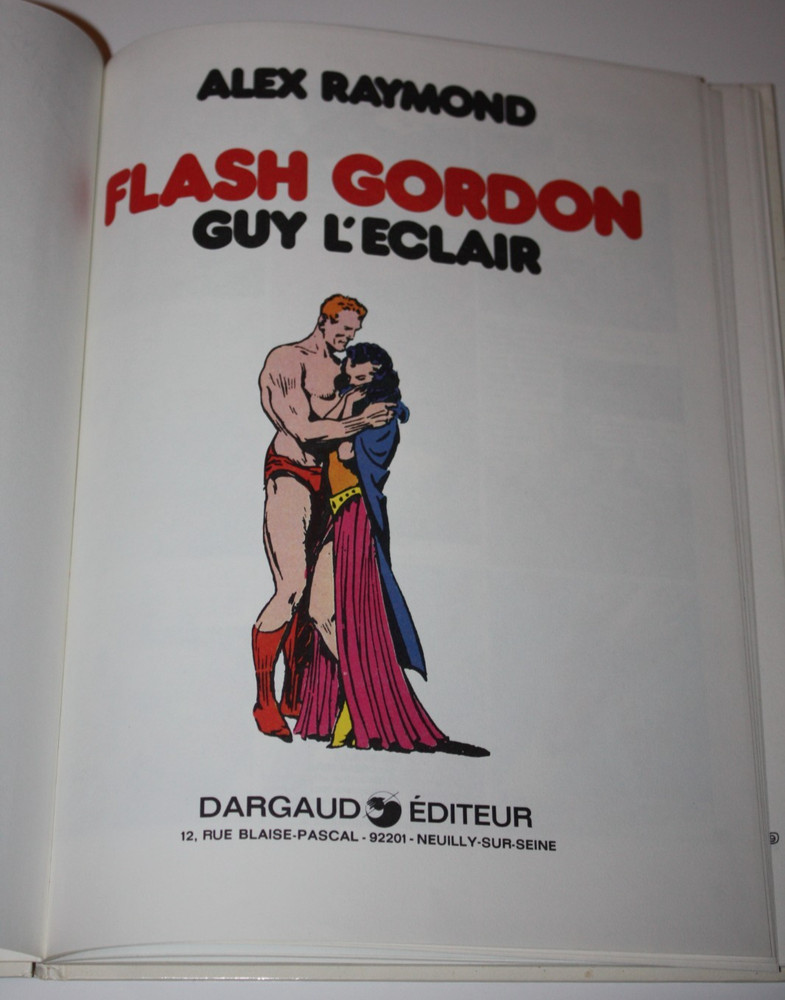 Vintage - Comic Strip - Dargaud - Flash Gordon - Guy L'Eclair - 1980