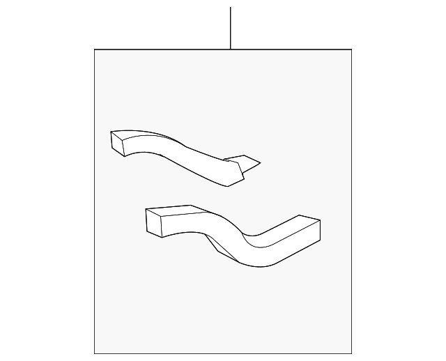 Genuine GM Rail Assembly Reinforcement 10311724