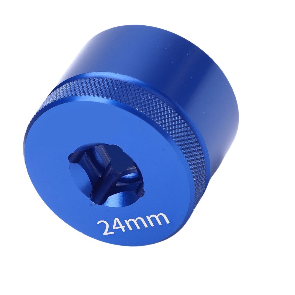 Bike Front Fork Cap Socket Tool 24mm Hex Suspension Fork Air Chamber Cap Socket