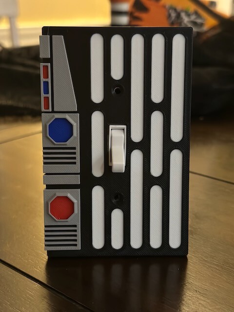 Star Wars Inspired Light Switch Cover Plates