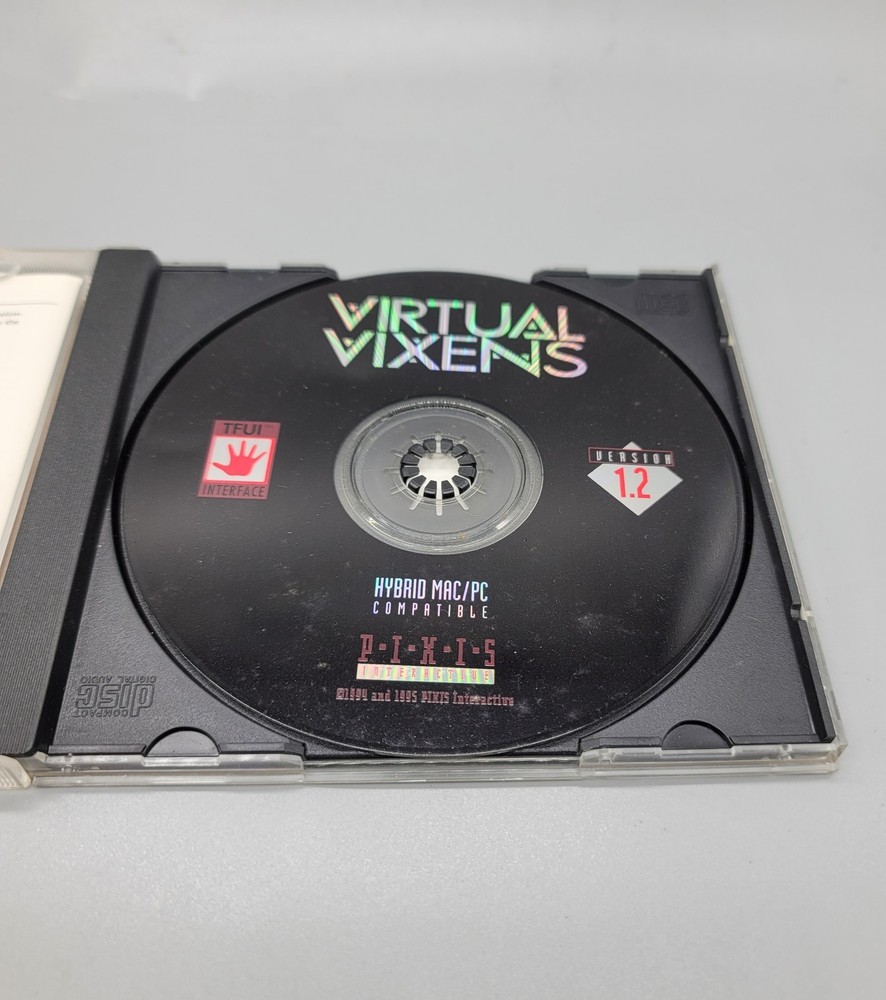 Virtual Vixens Windows Pixels Interactive Pc Game 1994 Rare