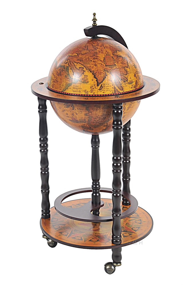 Nautical Globe Bar Table