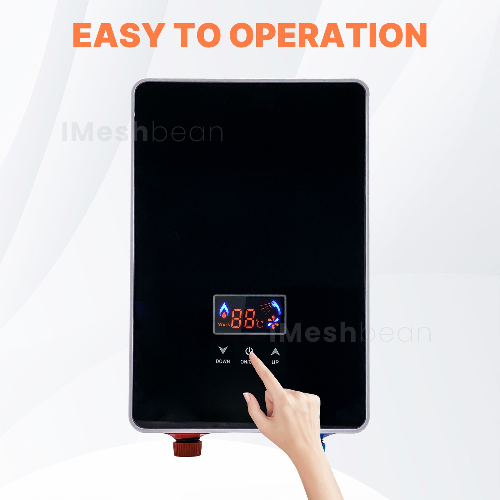 6500W Tankless Electric Hot Water Heater Instant Boiler On Demand Whole House