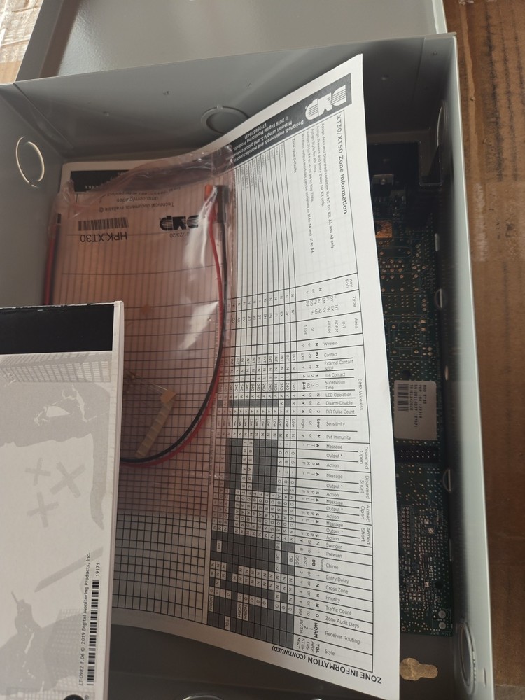 DMP XT30 XT30S-G Security System Command Processor Panel & Circuit Board New