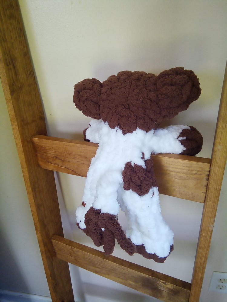 Cow Handknit Snuggler