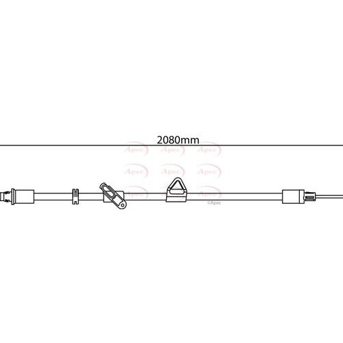 APEC Cable Pull, parking brake CAB1157