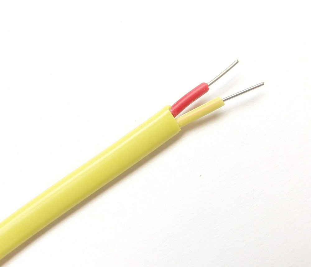K-Type Thermocouple Wire AWG 24 Solid Type K with PVC Insulation - 10 Yard roll