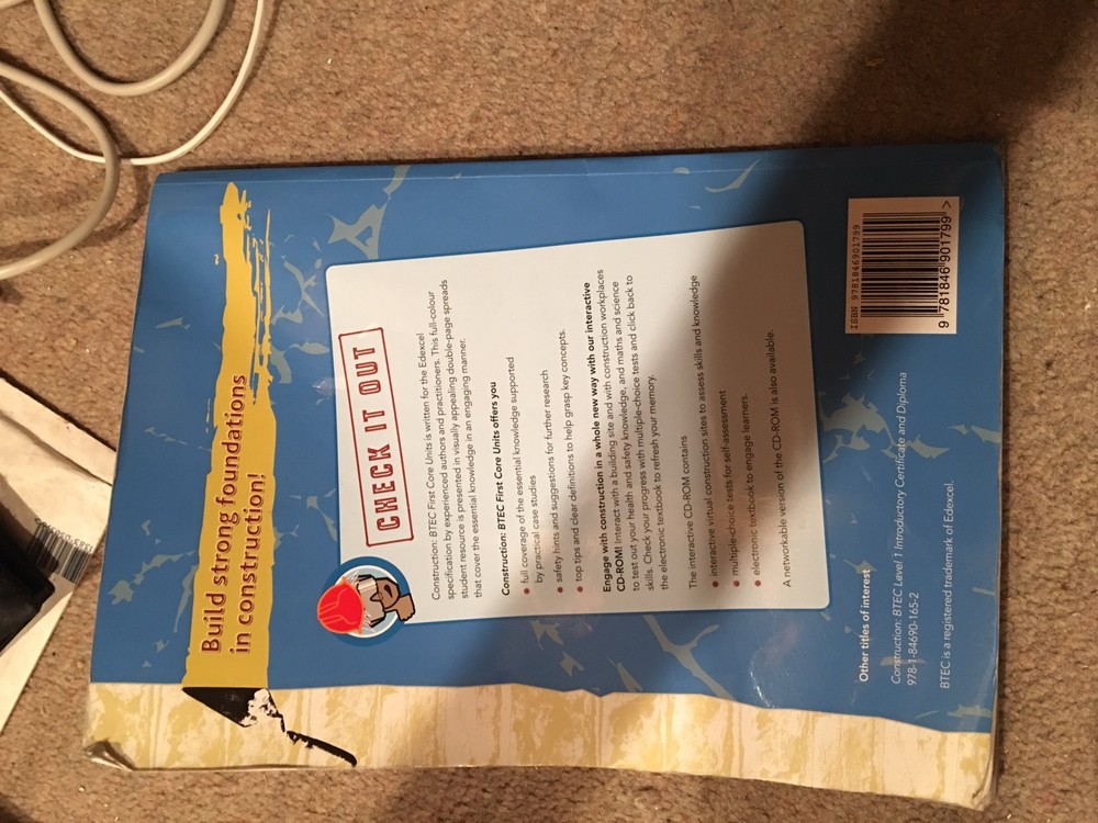 Edexcel Construction Book