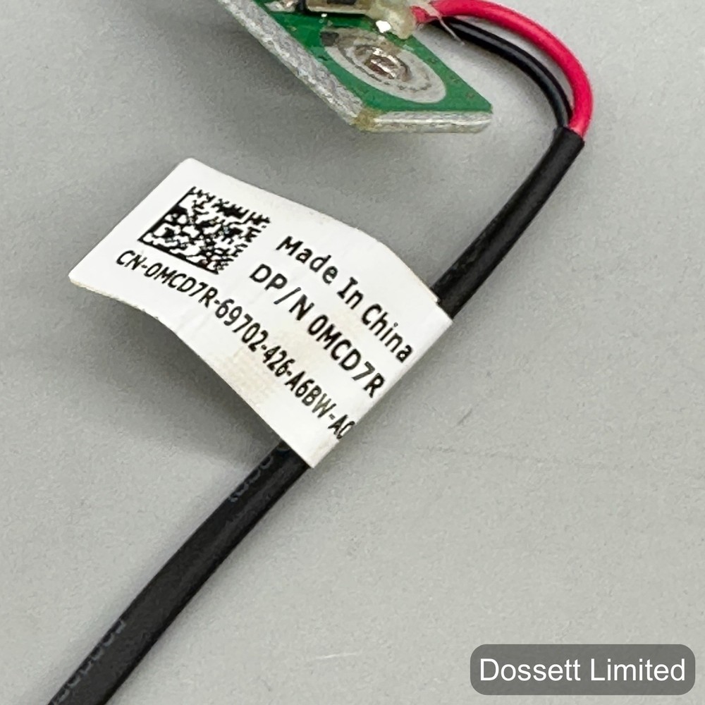 Dell Power Button Switch Board Cable 0MCD7R Desktop Front Panel OEM Replacement