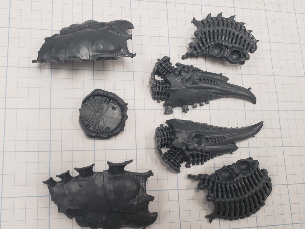 Warhammer 40k Tyranid Bits Haruspex Exocrine Carapace Torso Set #01