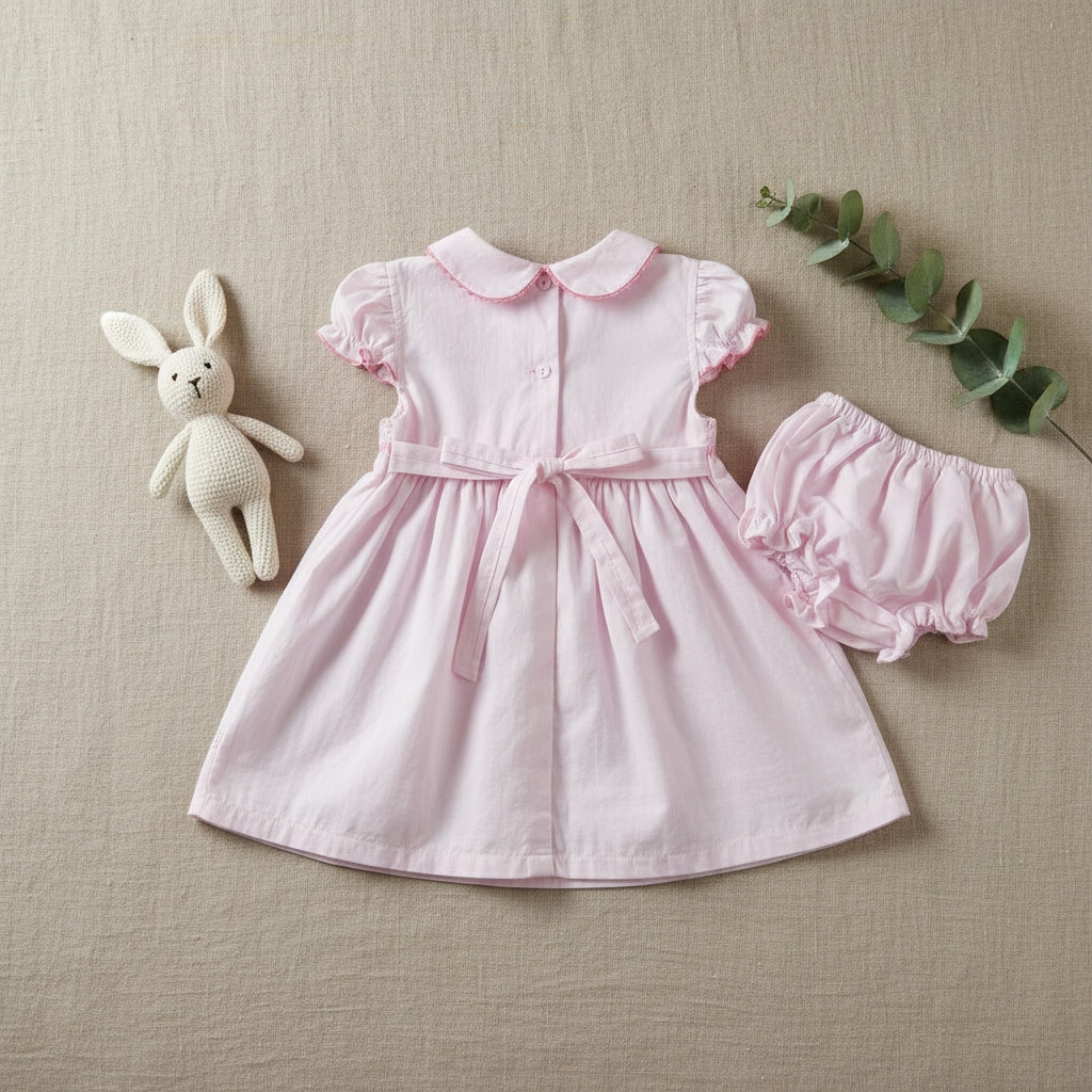 Toddler Girl Dress Set with Underwear and Headband Size 3T