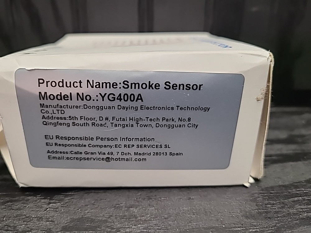 Zigbee Smoke Detector YG400A