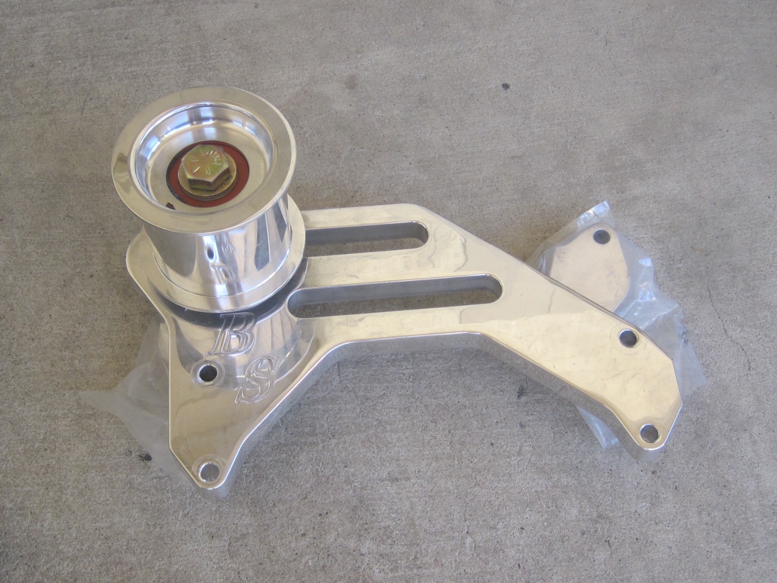 New TBS 3" Idler Pulley Assembly BBC Chevy dragster funny car blower drag boat