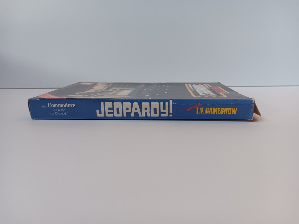 Commodore 64 Jeopardy Official TV Game Show Computer Game Software Tested/Works