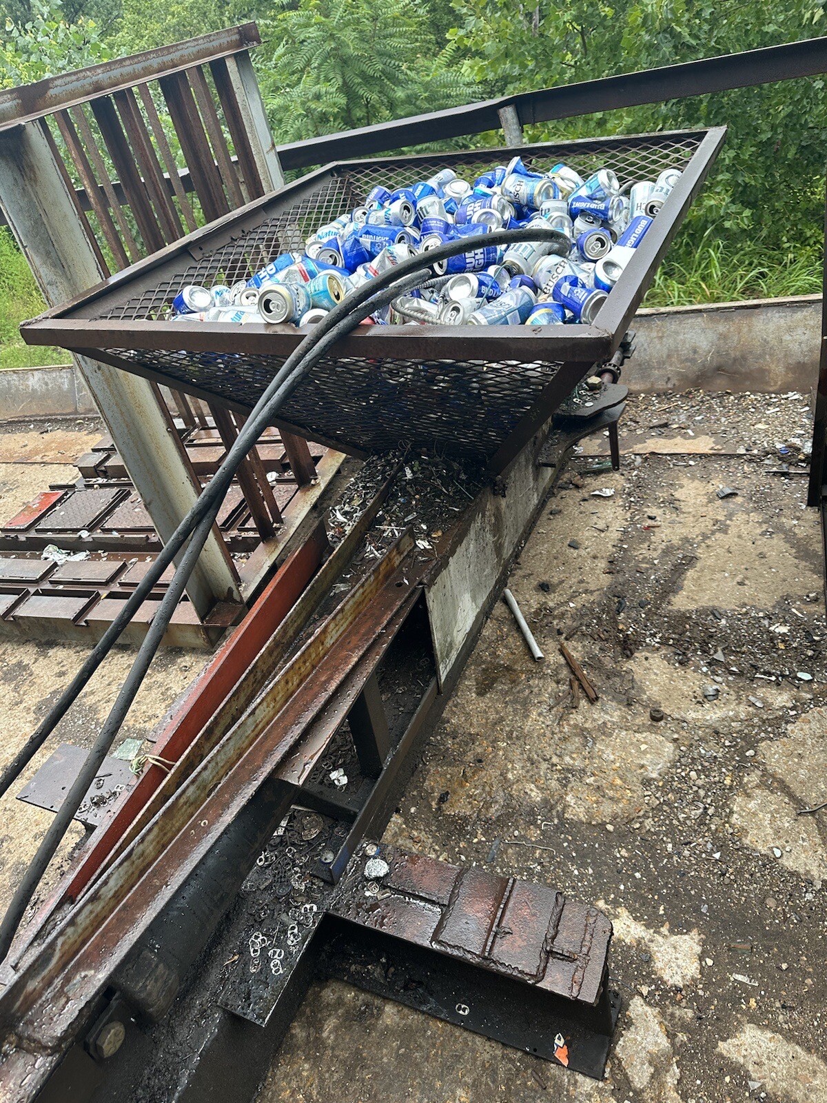 recycling equipment Can Densifying Machine With Stacker