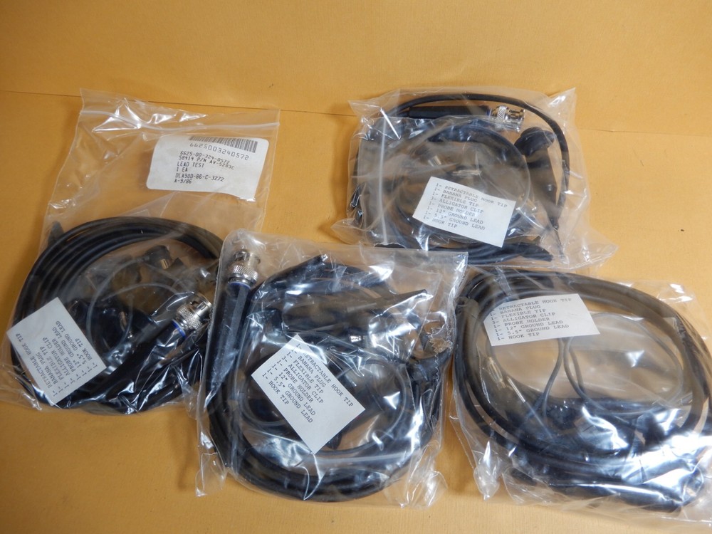 AVEX AV-5283C Oscilloscope Probes NOS Quantity Four!
