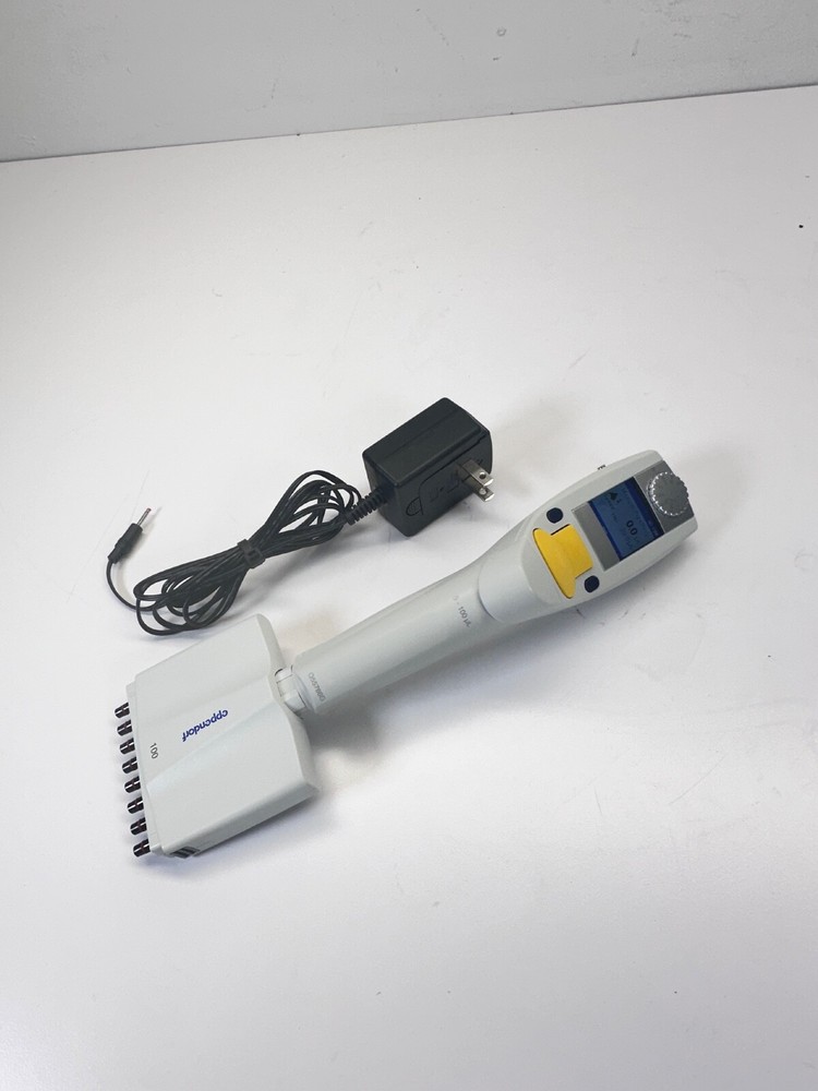 Eppendorf Xplorer Plus Variable Volume 8 Channel Motorized Pipette 5 -100 uL