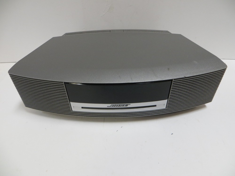 Bose Wave Music System silver w/ Remote control test working