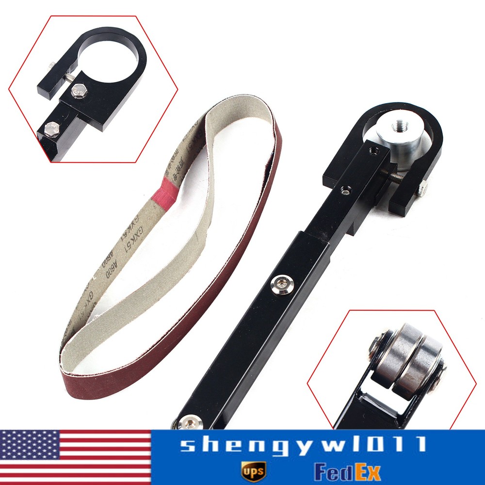 Multifunction Sanding Tool Attachment Bandfile Angle Grinder Bracket kit