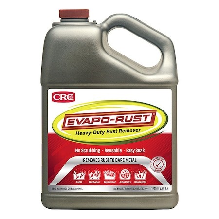 Crc 1752539 Rust Remover, Bottle, Liquid, 1 Gal