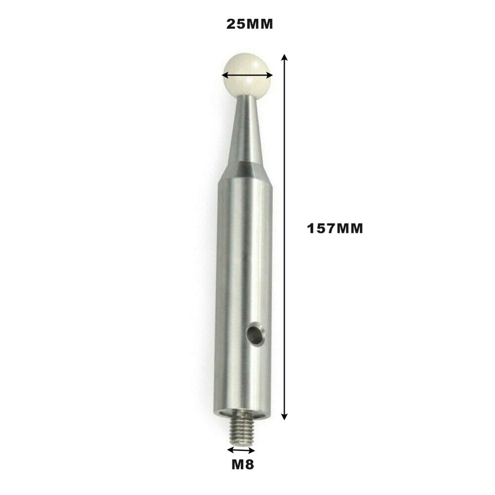 Sell M8 Thread CMM Precise Calibration Sphere Ceramic Ball 25mm Diameter 157mm