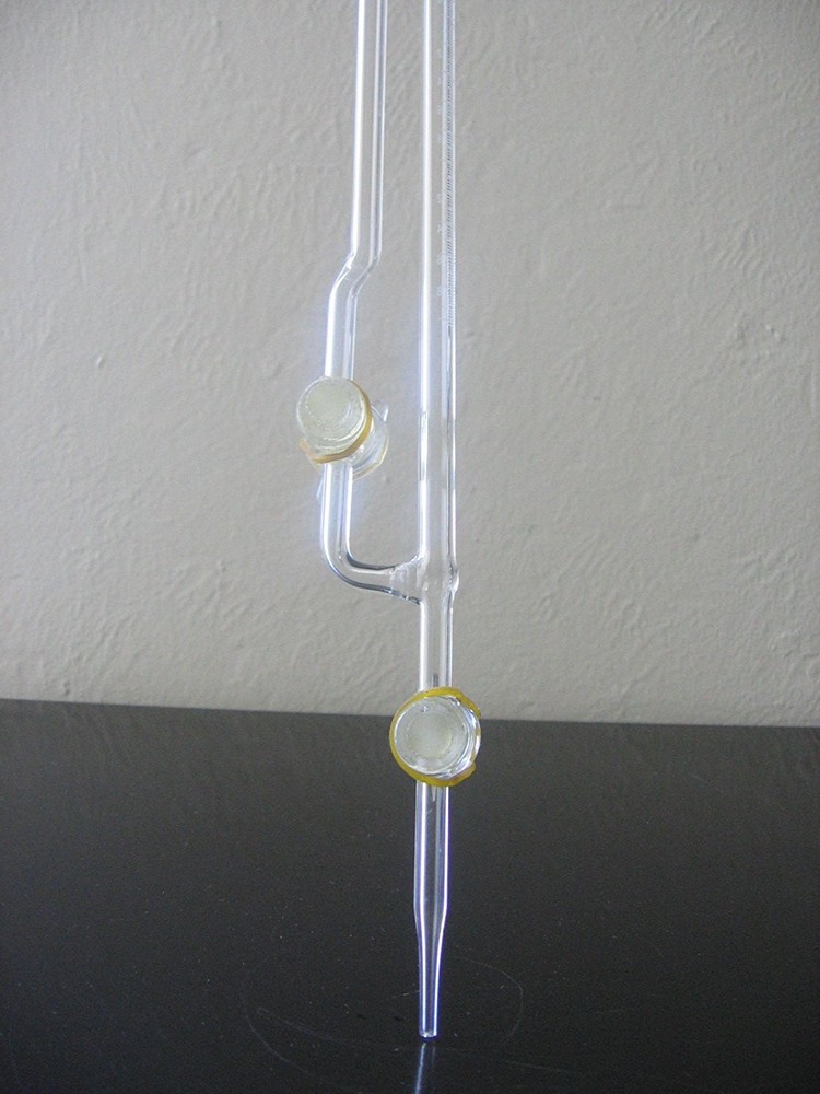LAB Glass micro burette 1ml new