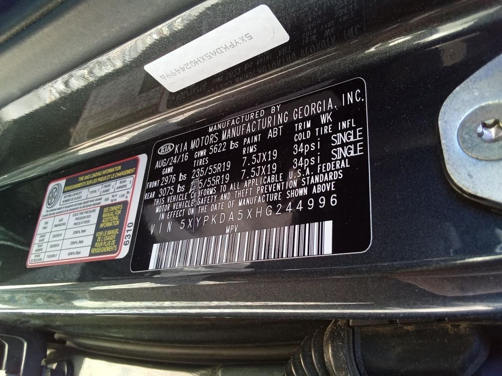 Camera/Projector Camera Windshield Upper Center Fits 16-18 SORENTO 858035