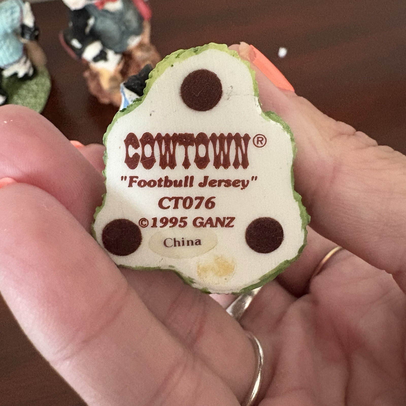 Ganz Cowtown Collection Figurines Lot Of 5 - 1992 & 1995-Please Read Description