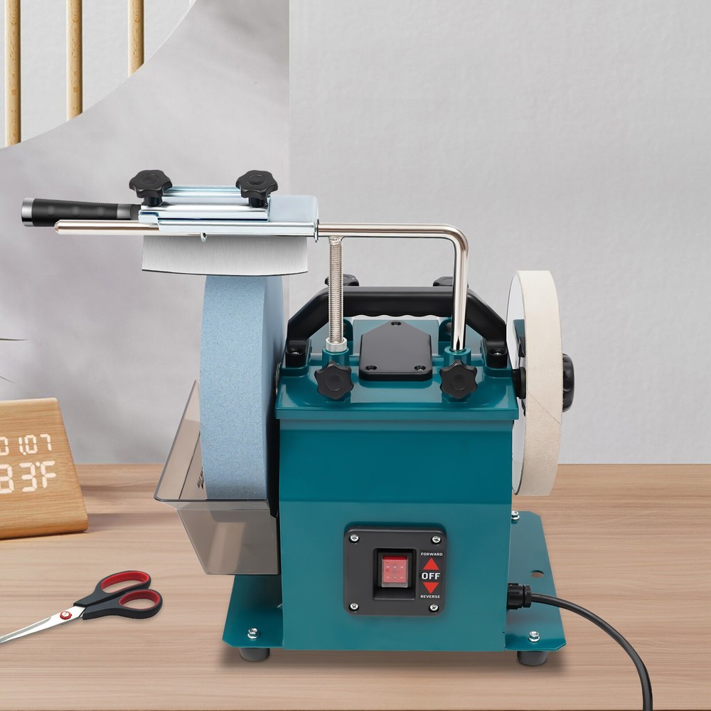 Electric Knife Sharpener Water-cooled Grinding Device &10" Sharpening Stone