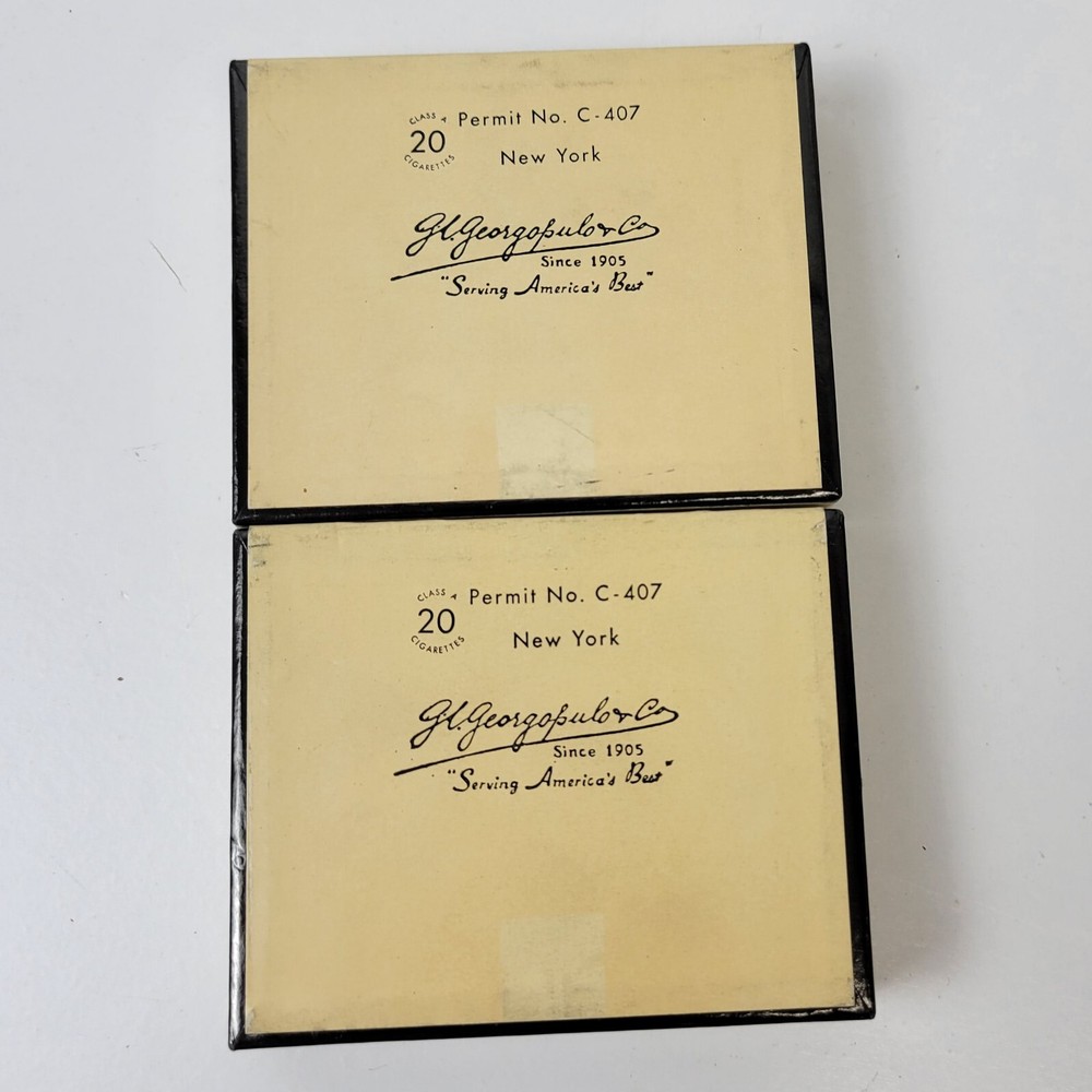 Vintage Turkish Special King Size Cigarettes - Empty Boxes