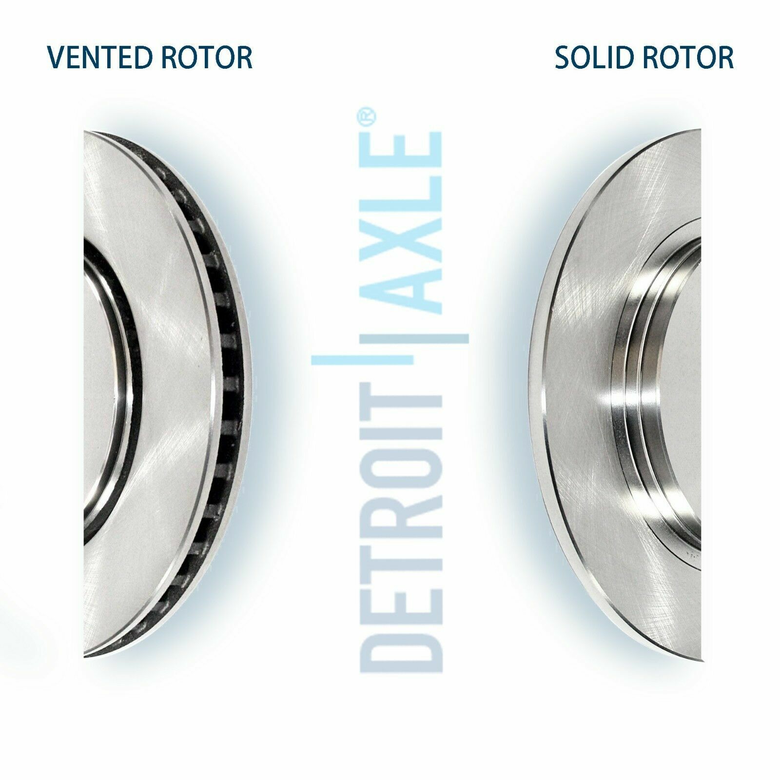 Front & Rear Disc Rotors + Brake Pads for 2000-2002 2003 2004 2005 2006 BMW X5