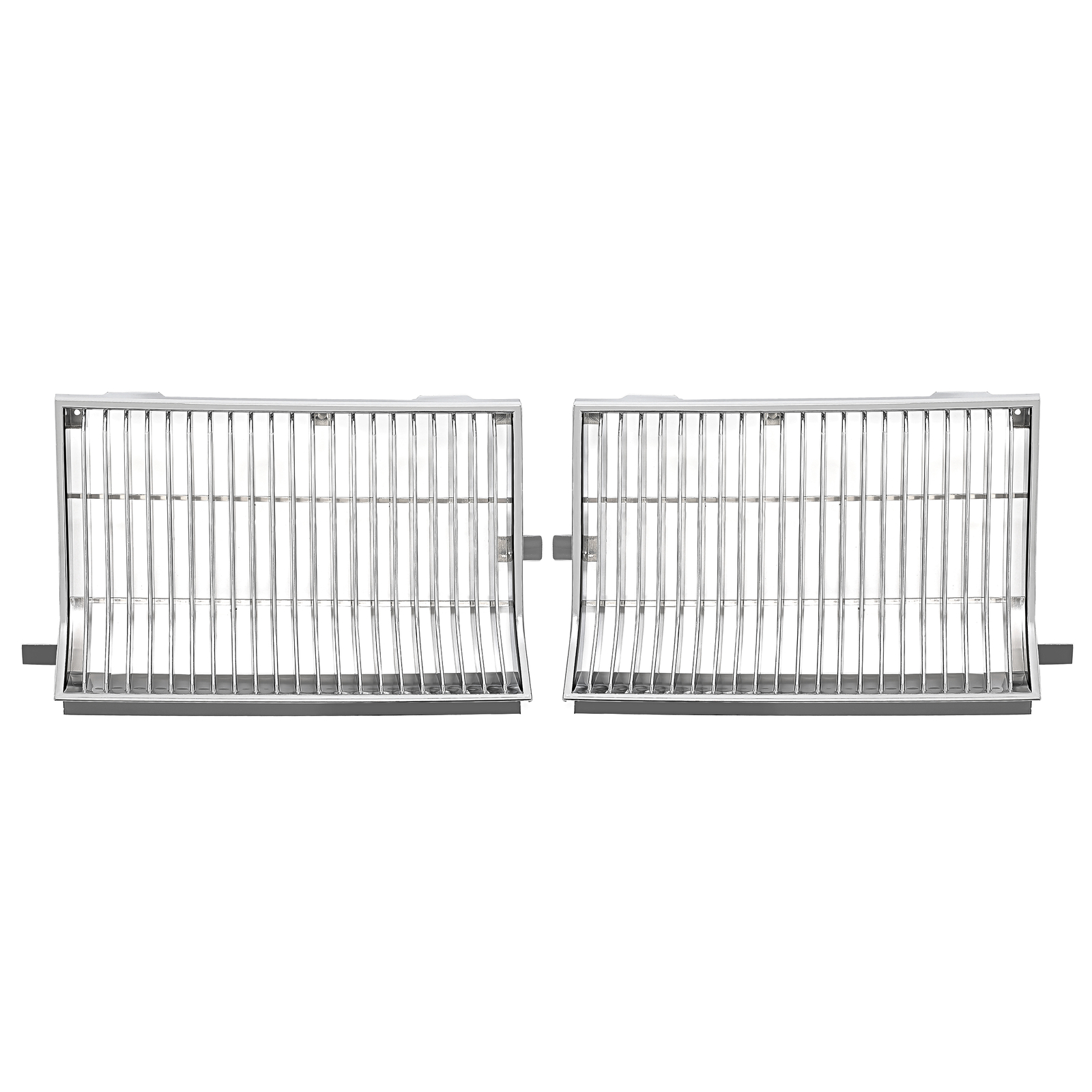 Chrome Grille Grill For Oldsmobile Cutlass 2 Door 1981-1986 22531190 22531191