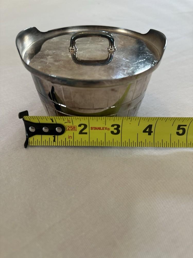Vintage Silver Plated Dish With Lid