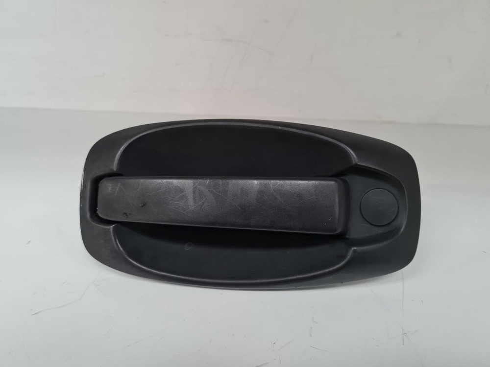 FIAT DOBLO MK2 2014 LEFT FRONT OUTER DOOR HANDLE VAN WHITE
