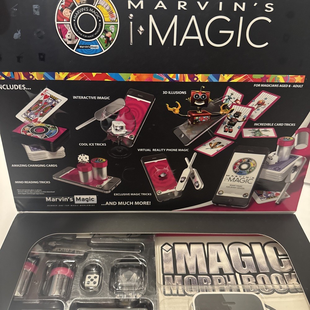 Marvin's Magic iMagic Interactive Box of Tricks, Multicolor