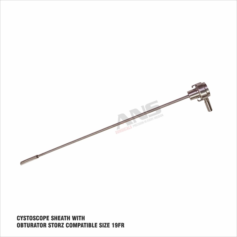 ANS Cystoscopy Sheath With Obturator 17Fr + Single Channel Bridge