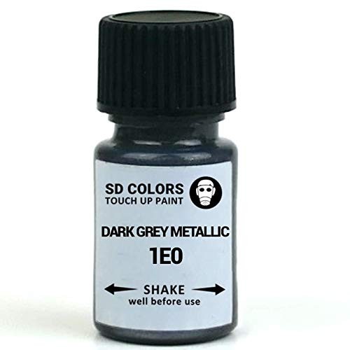 Touch Up Paint, 15 ML, Dark Grey / Metallic, 1E0, Colour Code 1E0, Dark Grey...