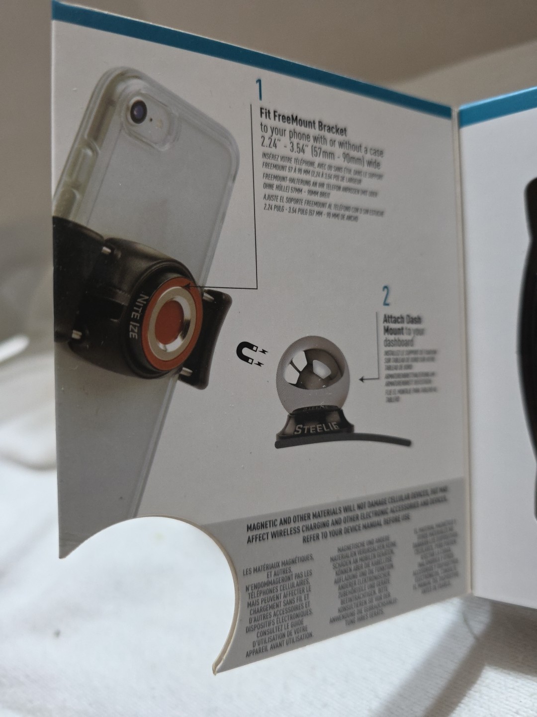 Nite Ize Steelie 360° Magnetic Mount Original Dash Kit