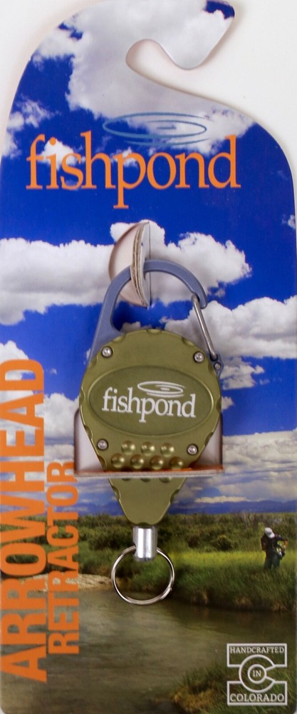 Fishpond Arrowhead Retractor - Moss - FREE SHIPPING