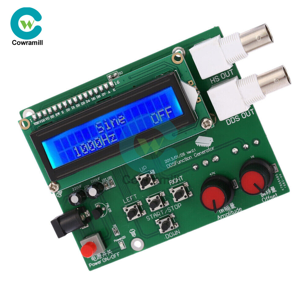 DDS Function Signal Generator Module Sine Square Sawtooth Triangle Wave Kits
