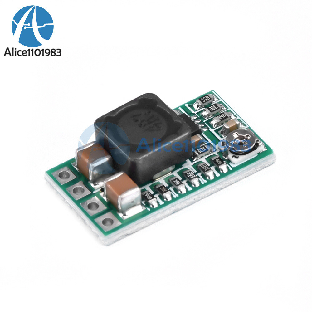 2PCS Mini DC-DC 12-24V To 5V 3A Adjustable Step Down Power Module Buck Converter