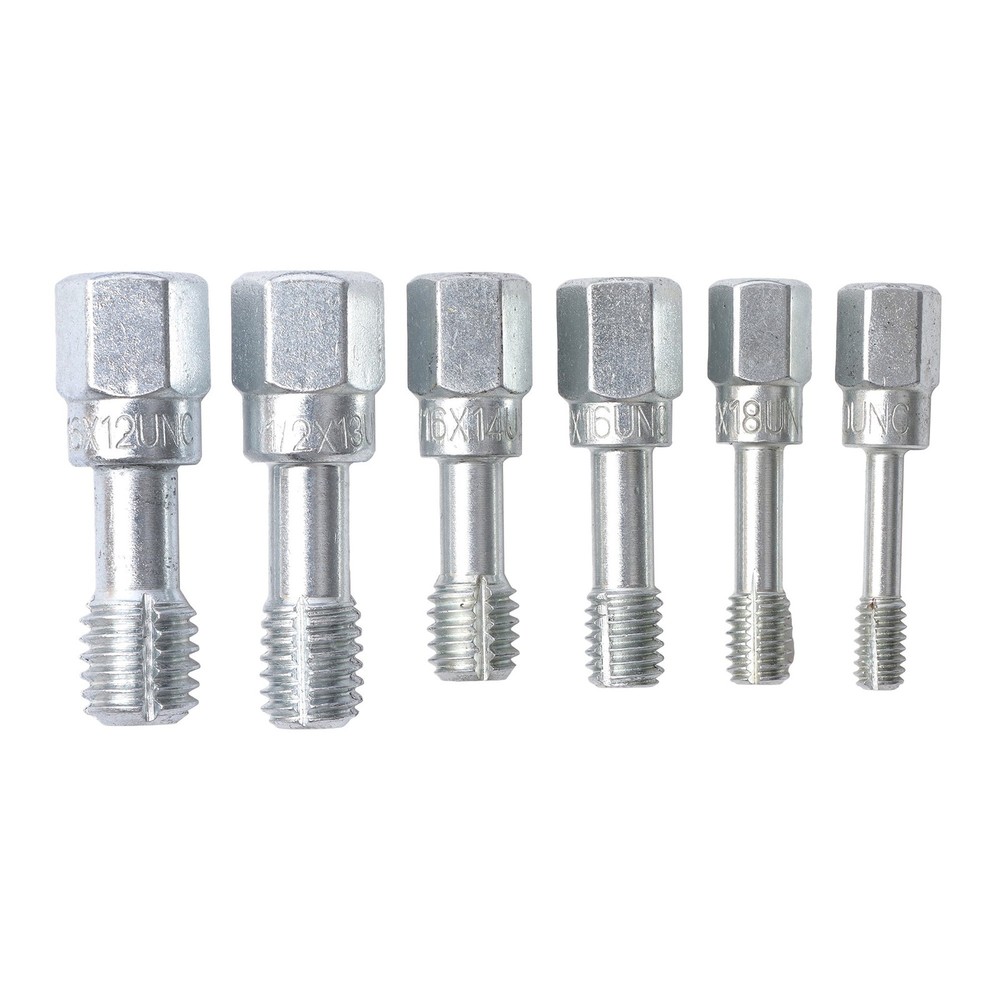 49PCS Thread Chaser Tools Set UNC UNF Metric Thread Restorer Tool Rethreading