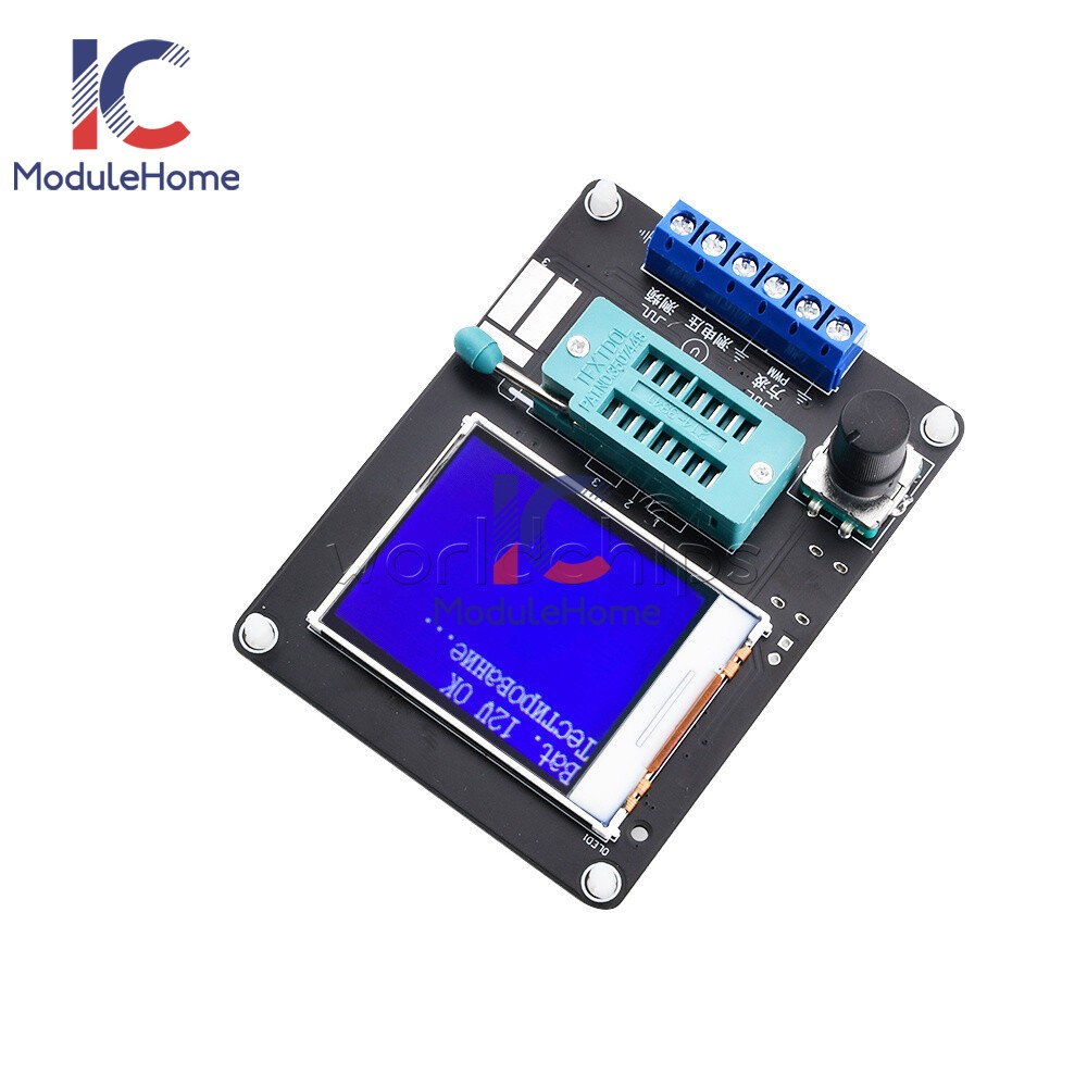 GM328A Transistor Tester Diode Capacitance Inductance ESR Volt Frequency Meter