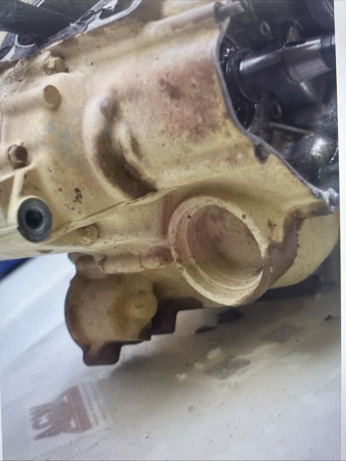 S1-4 Lower Engine Motor Crank Case 99 Yamaha Big Bear YFM 350 1999 ATV 2x4 Quad