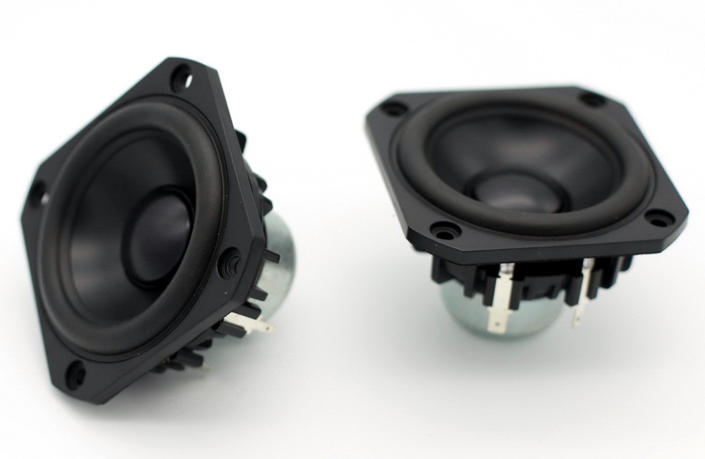 Pair 2peice peerless 3inch P830986 aluminun cone fullrange speaker