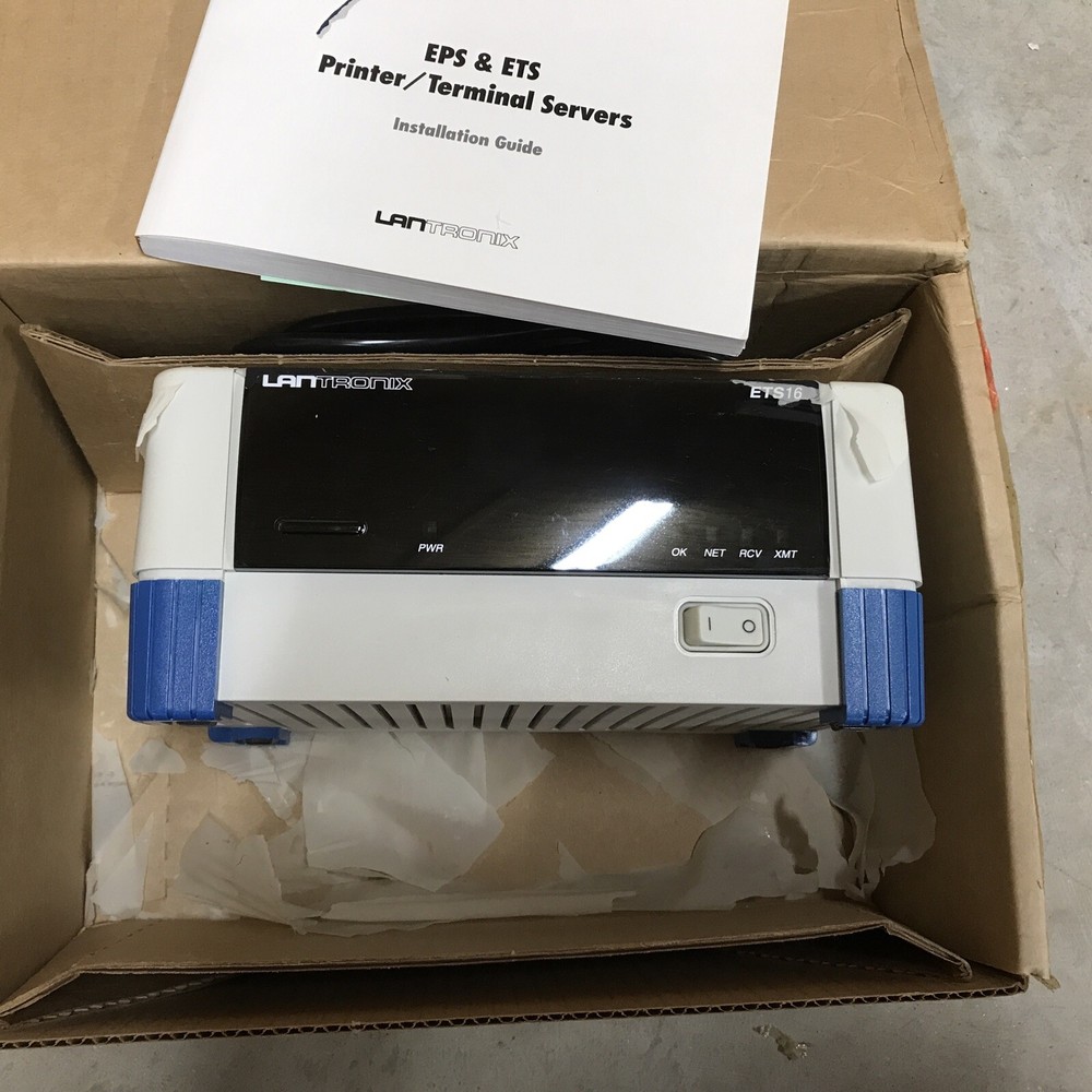 LANTRONIX ETS16UF TERMINAL SERVER 95-250V