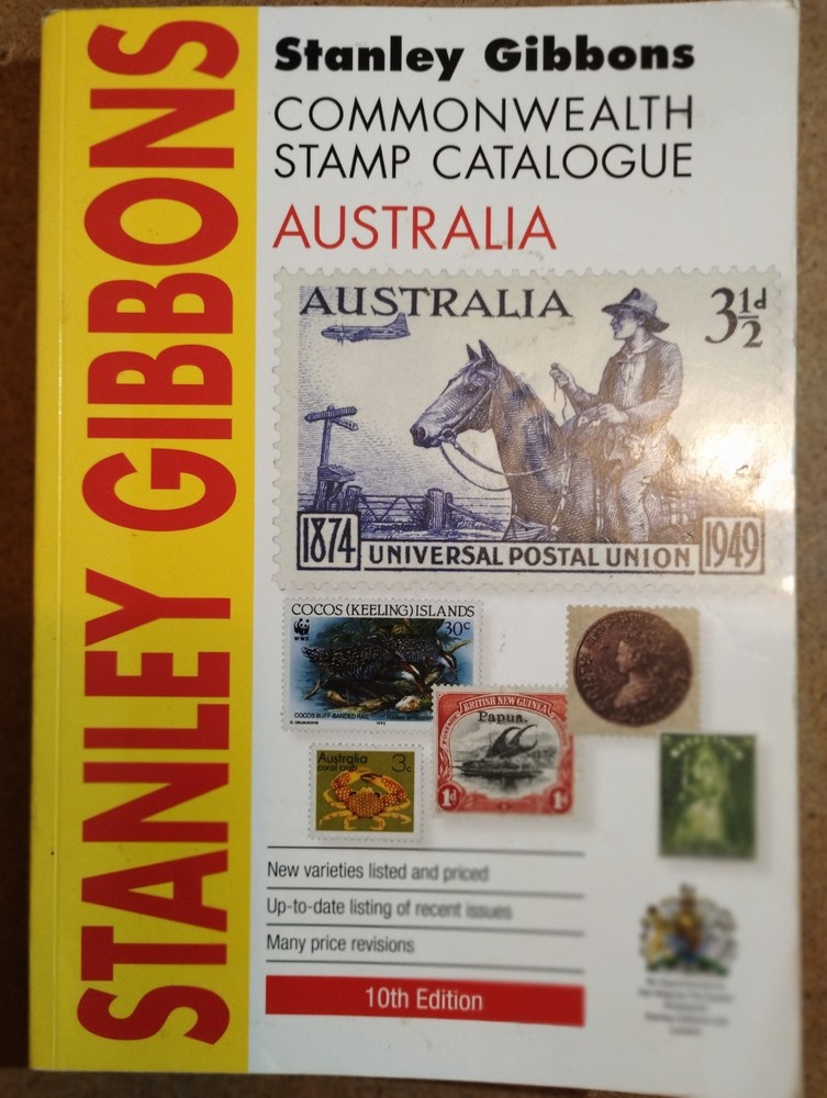 Stanley Gibbons AUSTRALIA stamp catalogue 2016 (10th edition)