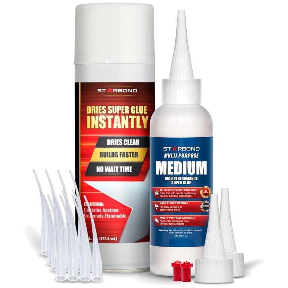 Medium CA Glue Bundle - Professional Woodworking Kit