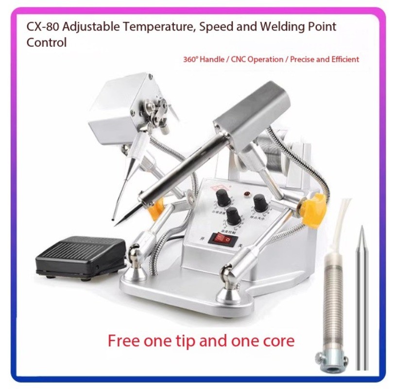 CX-80Semi-Automatic Adjustable Temperature Universal Automatic Soldering Machine